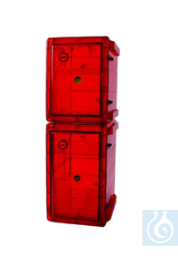 Bel-Art Bundled Secador 3.0/4.0 Gas-Purge Desiccator Cabinets in Amber Color;...